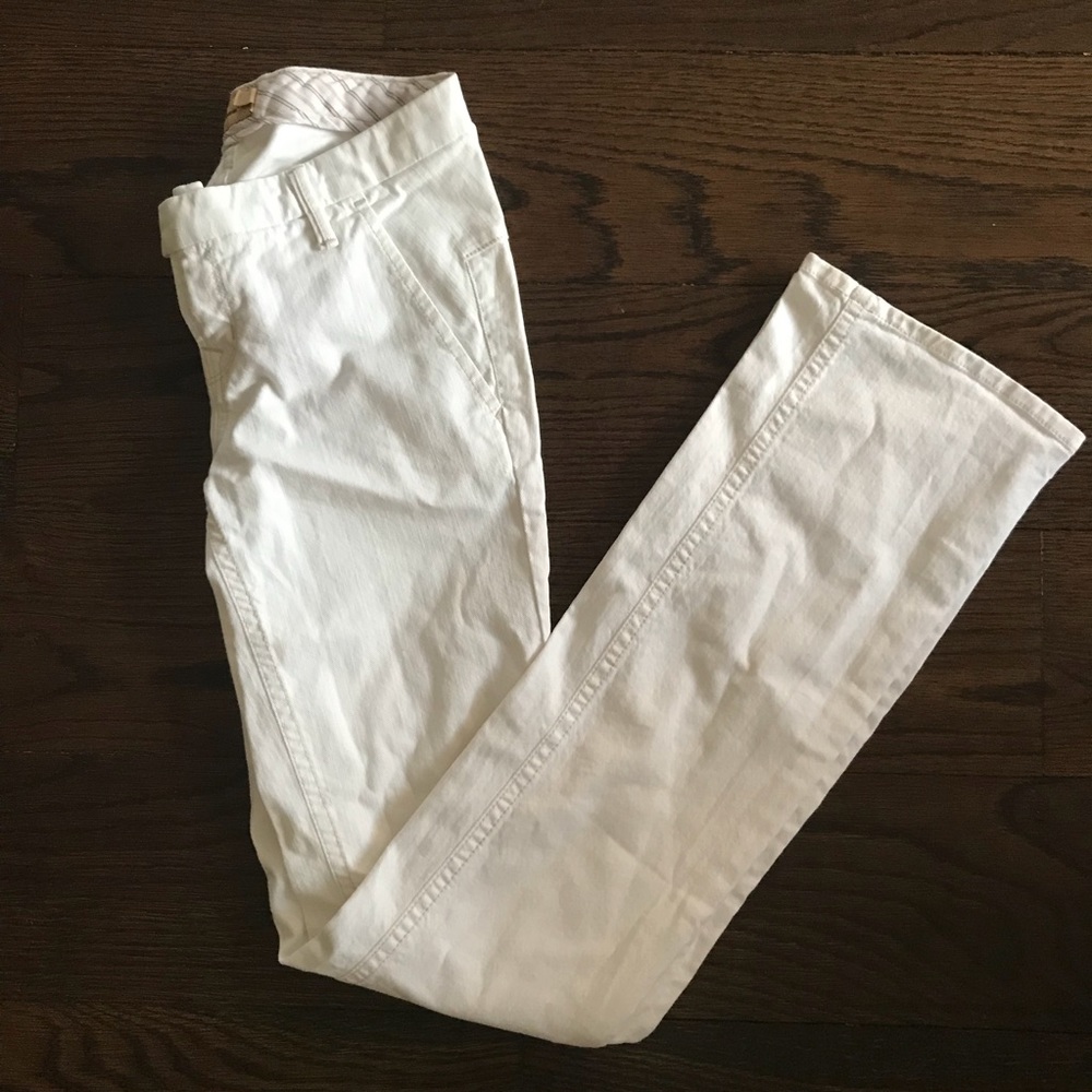 White jeans